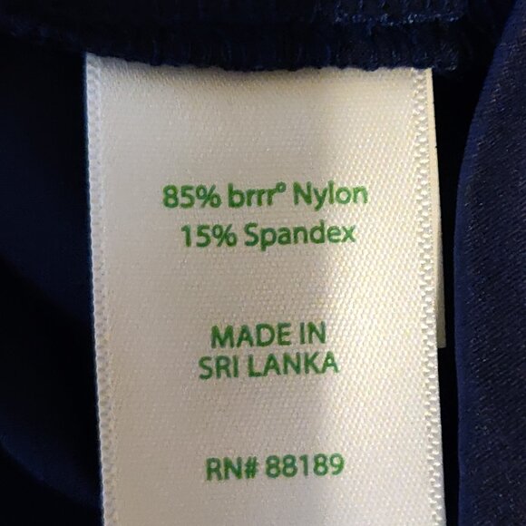 Lilly Pulitzer Travel Trousers UPF 50+ True Navy SIZE 14 - Picture 2 of 8